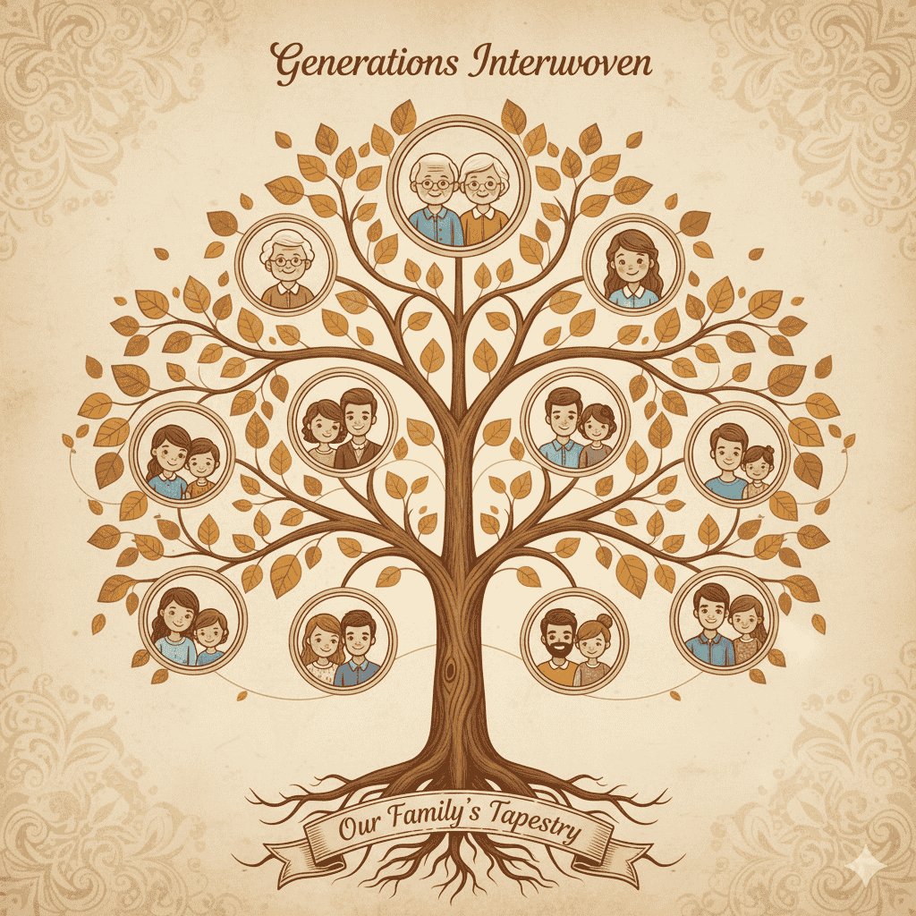 Family Tree Illustration